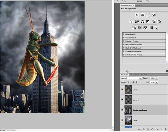 Creation of Hopzilla: Step 3